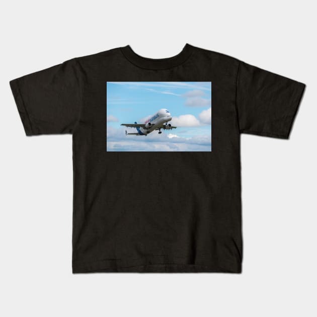 Airbus Beluga Supertransporter Kids T-Shirt by Russell102